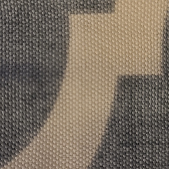 MAINSTAYS Blue/White Geometric Pattern Curtains-2 Panels - Picture 3 of 5